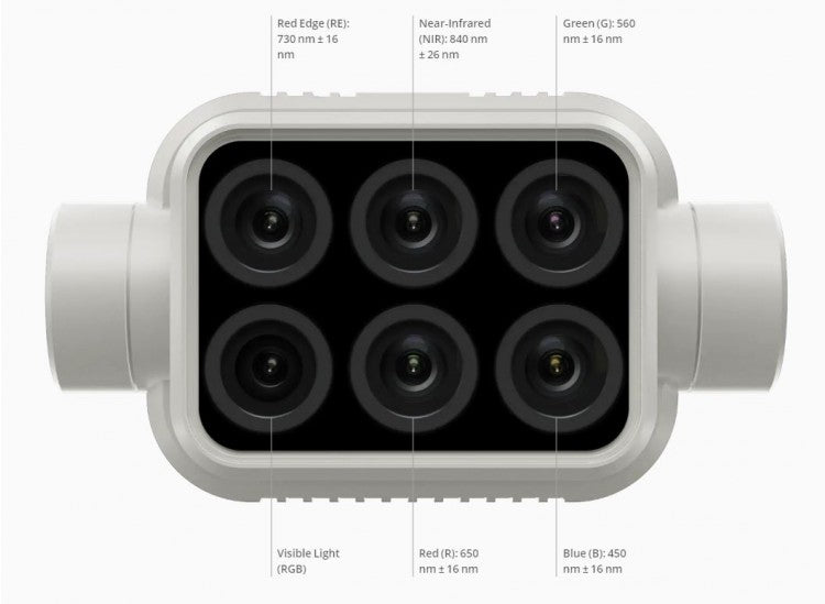 DJI P4 Multispectral Agriculture Drone with D-RTK 2 Mobile Base Station