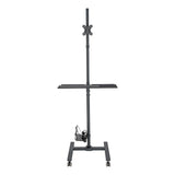 Tripp Lite DMCS1732S Mobile Workstation with Monitor Mount - For 17" to 32"