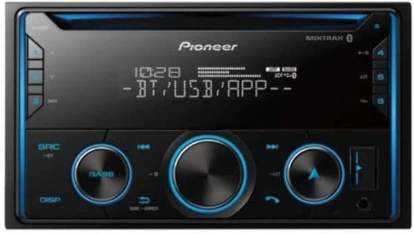 Pioneer FH-S520BT Double-DIN In-Dash CD Receiver with Bluetooth®