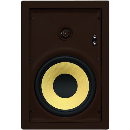 Proficient W895S In-Wall Speaker with 8" Kevlar Woofer, 1" Pivoting Aluminum Twe
