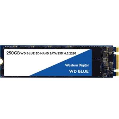 WD Blue 250GB WDS250G2B0B 3D NAND SATA III M.2 2280 Internal SSD
