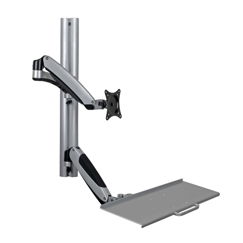 Tripp Lite WWSS1327RWTC Single-Display Sit-Stand Wall-Mount Workstation with Thi