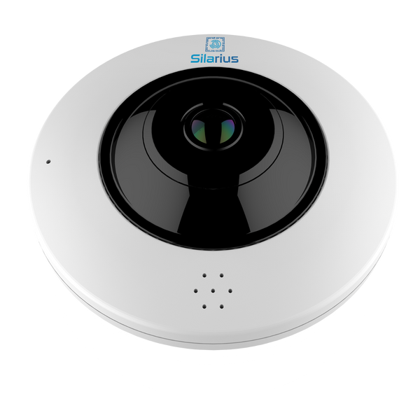 Silarius Pro Series SIL-F12MP 12MP Fisheye Camera 360 Degrees (NDAA Compliant)