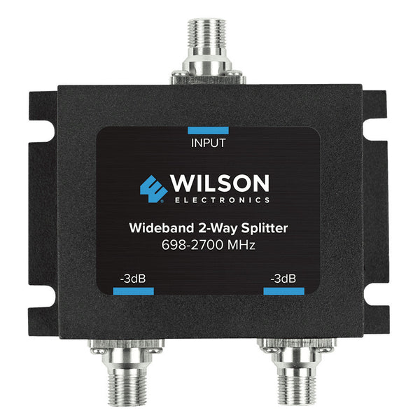 WilsonPro 850034 Wideband 2-Way Splitter with F-Female Connector