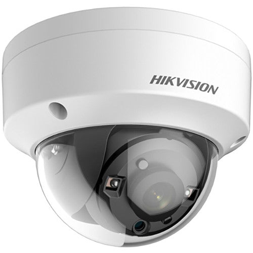 Hikvision DS-2CE56H0T-VPITF TurboHD 5MP Outdoor HD-TVI Dome Camera with NV 2.8MM