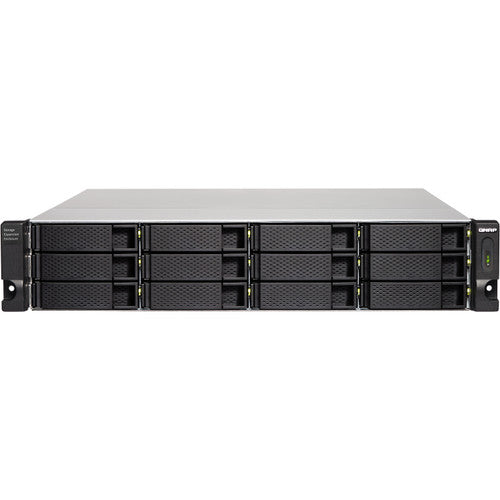 QNAP TL-R1200C-RP-US 12-Bay 2U RM USB-C 3.1 Gen2 10Gbps JBOD Expansion Unit