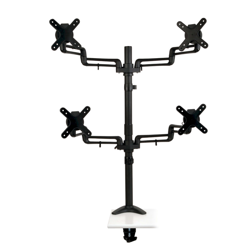 Tripp Lite DDR1327SQFC-1 Quad Full Motion Flex Arm Desk Clamp for 13" to 27" Monit
