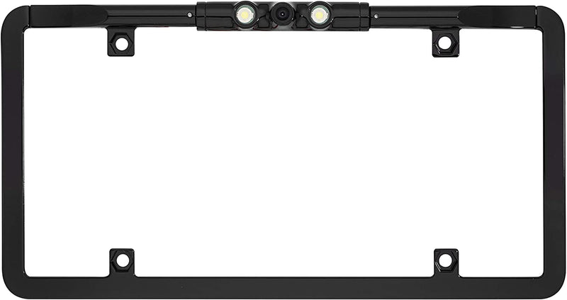 BOYO VTL375LTJ Ultra Slim Full-Frame License Plate Backup Camera w/ Parking