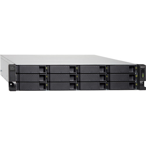 QNAP TL-R1200C-RP-US 12-Bay 2U RM USB-C 3.1 Gen2 10Gbps JBOD Expansion Unit