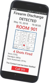 Safe Zone 711-1052 POE Gunfire Detector - Pack of 10