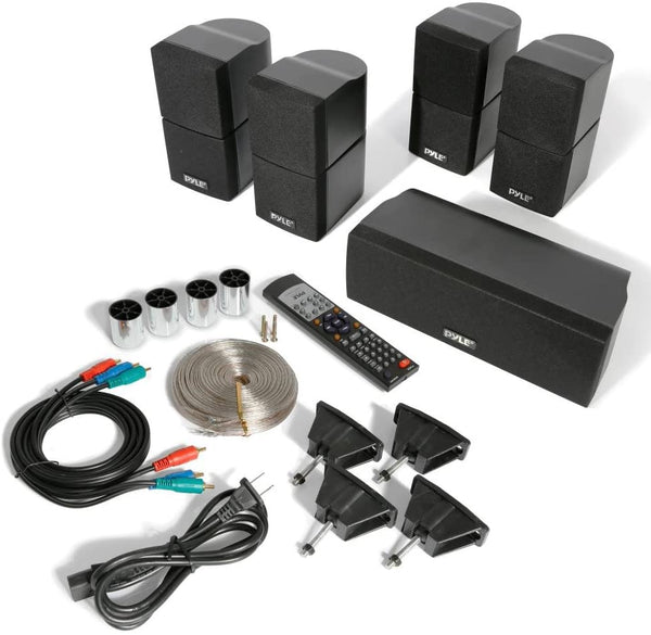 Pyle PT589BT 5.1-Channel Bluetooth® Receiver and Surround Sound Speaker System