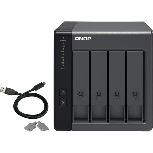 QNAP TR-004-US 4-Bay USB 3.0 RAID Expansion Enclosure