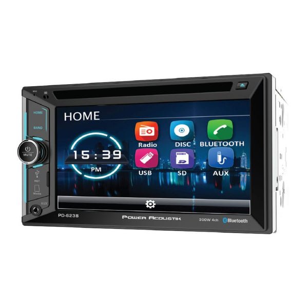 IN STOCK! Power Acoustik PD-623B 6.2" Incite Double-DIN DVD Receiver w/ Bluetooth