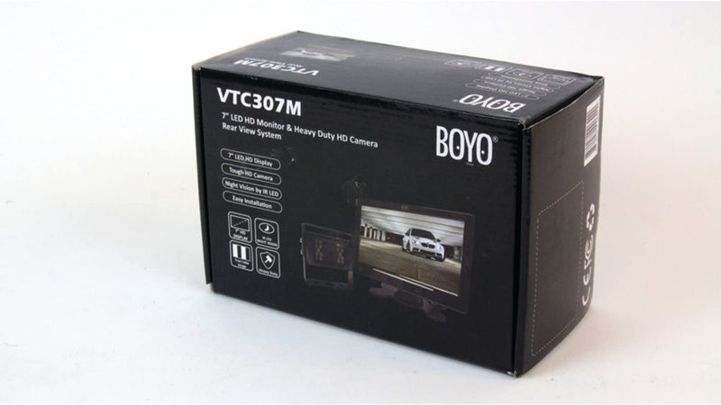BOYO VTC307M 7" Digital TFT/LCD Monitor with Heavy-Duty Bracket-Mount Camera