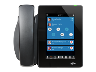 Digium 1TELD080LF D80 1-Line Touchscreen Gigabit IP Phone w/o power supply
