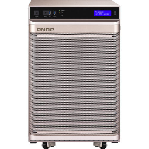 QNAP TS-2888X-W2145-512G-US 28-Bay AI NAS 8-CORE 3.7GHz W2145 (512GB)