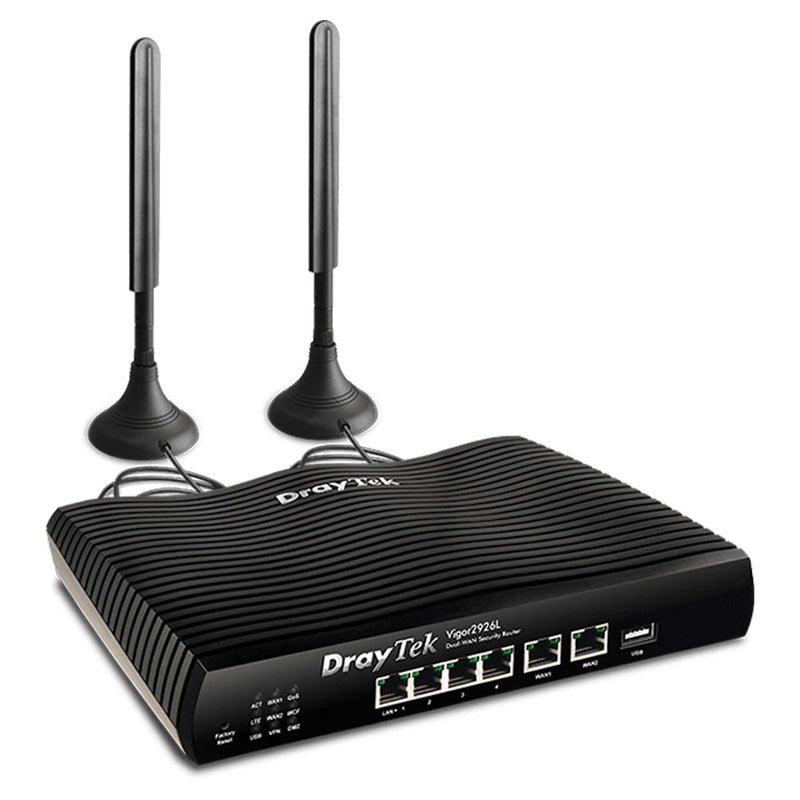 DrayTek Vigor2926L 4G LTE Broadband VPN Firewall Router