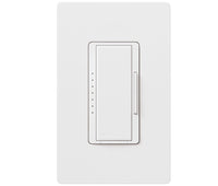 Lutron RRD-F6AN-DV-SW Maestro Dual Voltage 3-Wire Dimmer - (Snow | Satin)