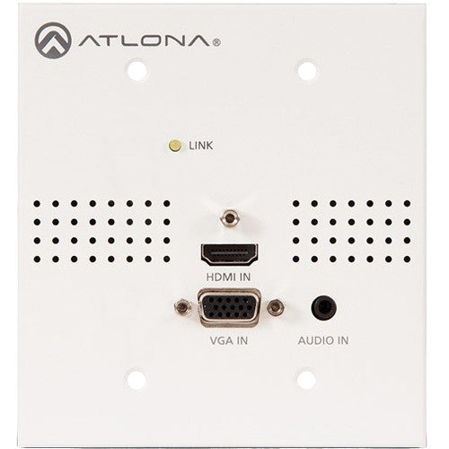 Atlona® AT-HDVS-TX-WP-NB Blank Face Plate for HDVS Series Wall Plate Switchers