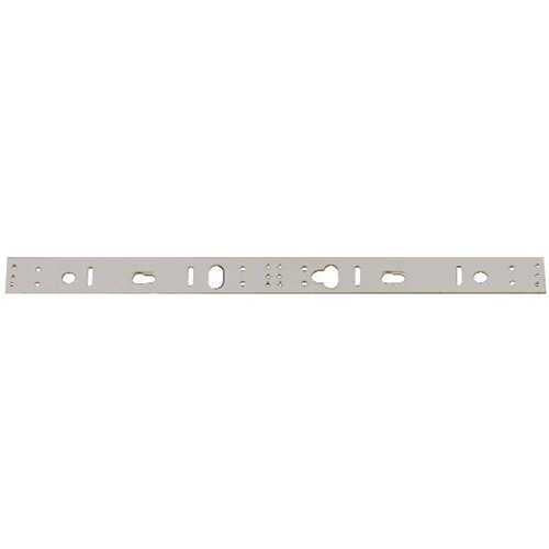 Alarm Controls AM3331 1/4" Spacer Plate for 600LB Double Magnetic Lock, 19-3/4" x 1" x 1/4", Clear Anodized