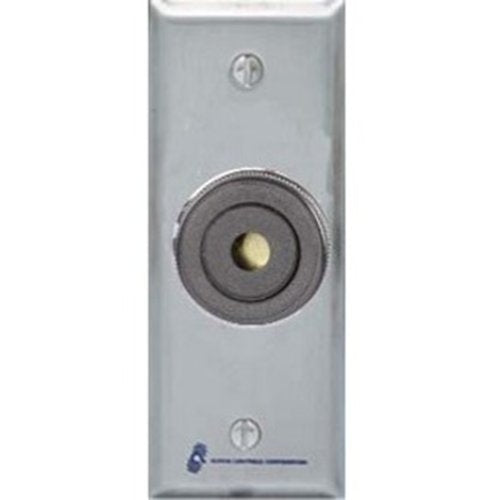 Alarm Controls TS-34N Mounted Wall Buzzer, Narrow Wall Plate, 302 Stainless Steel