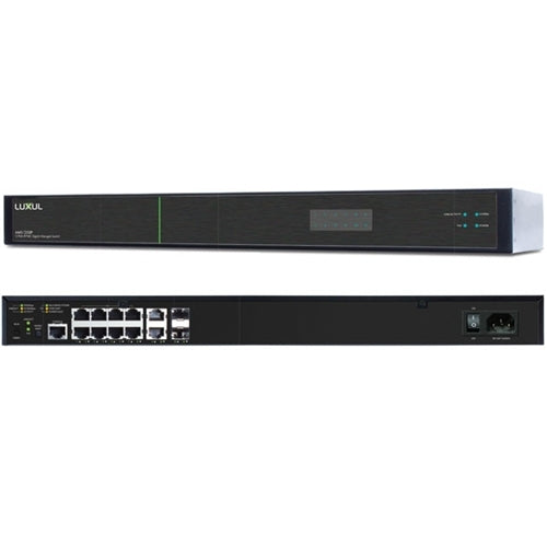 Luxul AMS-1208P AV Series 12 Port/8 PoE+ Gigabit Managed Switch AMS1208P