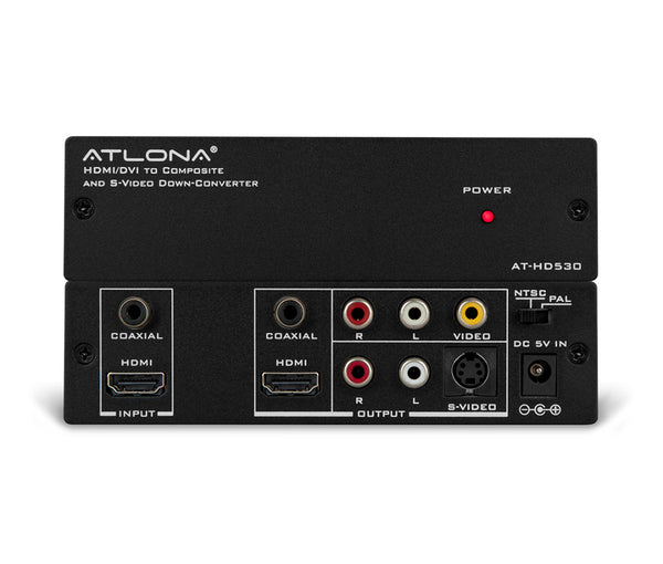 Atlona® AT-HD530 HDMI/DVI to Composite and S-Video Down-Converter