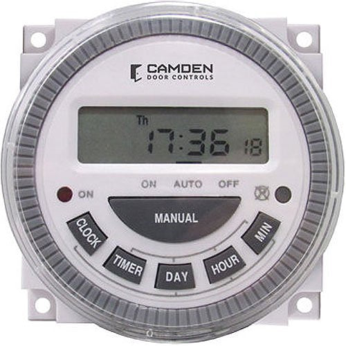 Camden CX-247-24 Programmable 7-Day Timer, 24V AC/DC