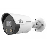 Uniview IPC2128SB-ADF28KMC-I0 8 Megapixel HD Fixed Active Deterrence Bullet Network Camera with 2.8mm Lens