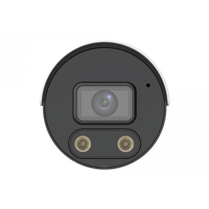 Uniview IPC2124SB-ADF28KMC-I0 4 Megapixel HD Light and Audible Warning Fixed Bullet Network Camera with 2.8mm Lens