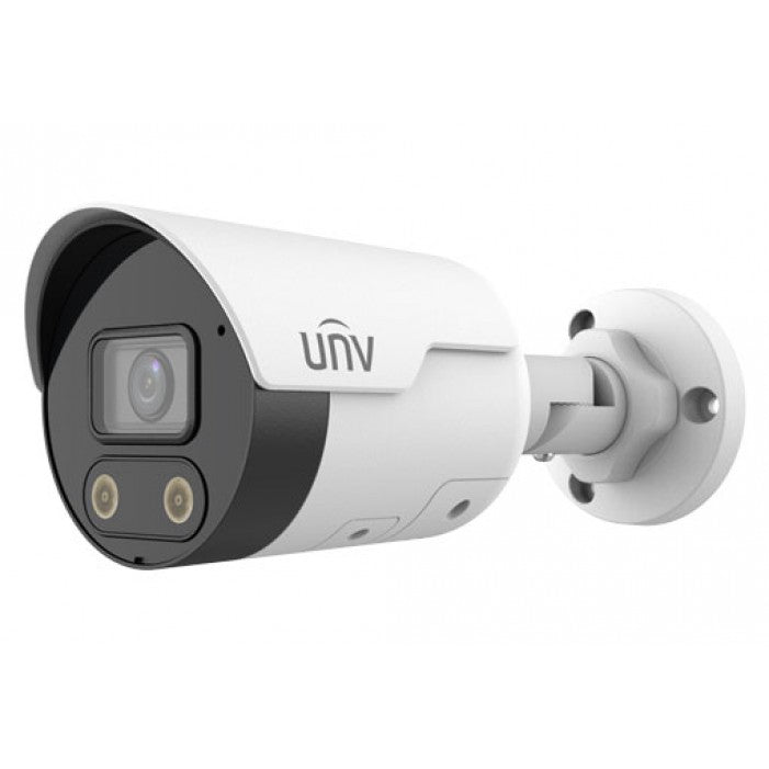 Uniview IPC2125SB-ADF28KMC-I0 5 Megapixel HD Light and Audible Warning Fixed Bullet Network Camera with 2.8mm Lens