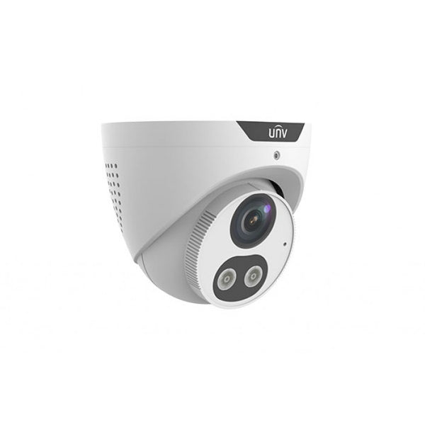 Uniview IPC3618SB-ADF40KMC-I0 8 Megapixel HD Light and Audible Warning Network Eyeball Camera with 4mm Lens