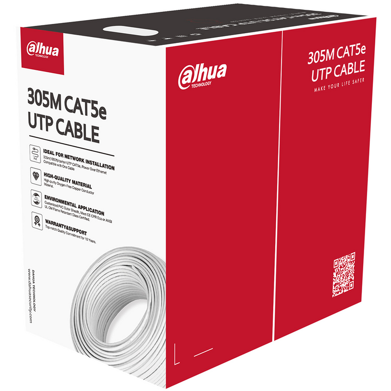 Dahua DH-PFM920I-5EU-U CAT5e UTP Cable