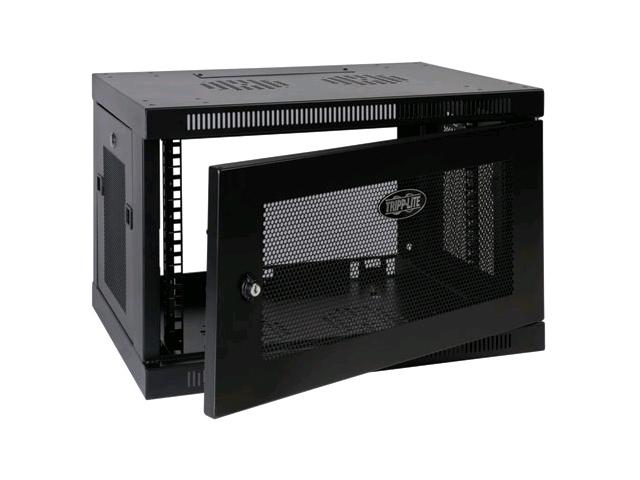 Tripp Lite SRW9U 9U Wall Mount Rack Enclosure Server Cabinet w/ Door & Side Panels