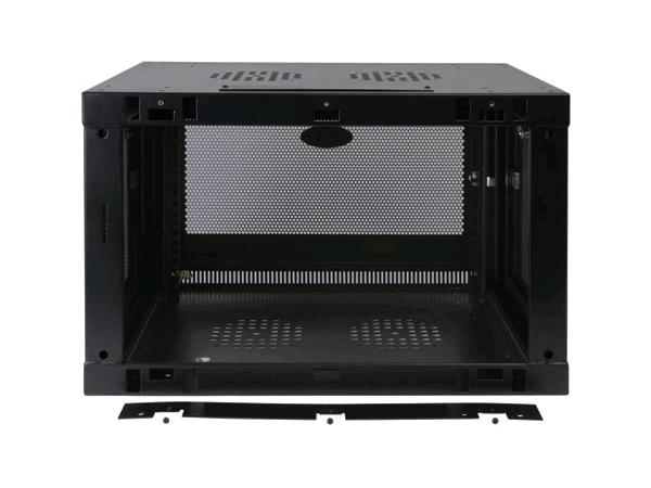 Tripp Lite SRW9U 9U Wall Mount Rack Enclosure Server Cabinet w/ Door & Side Panels