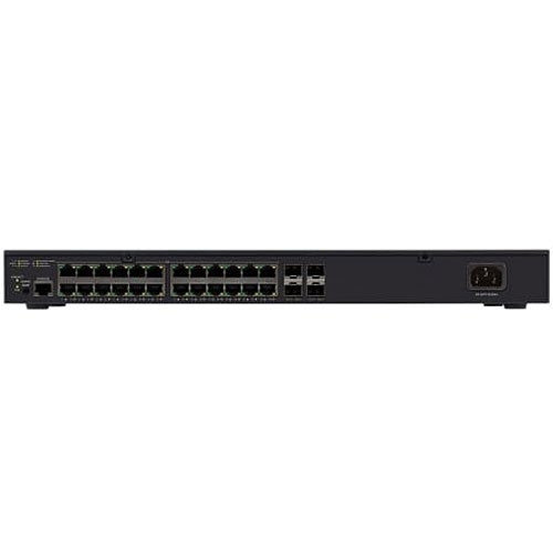 Luxul SW-610-24P-R 24-Port Gb PoE+ L2 L3 Managed Switch with 4 SFP+, US Power Cord