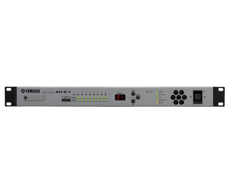 Yamaha MTX3 Pro Fixed Architecture DSP Processor | 8x4