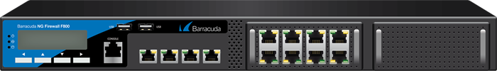 Barracuda CloudGen Firewall F800 (16 copper and 8 1G SFP fiber p) - BNGF800A.CCF