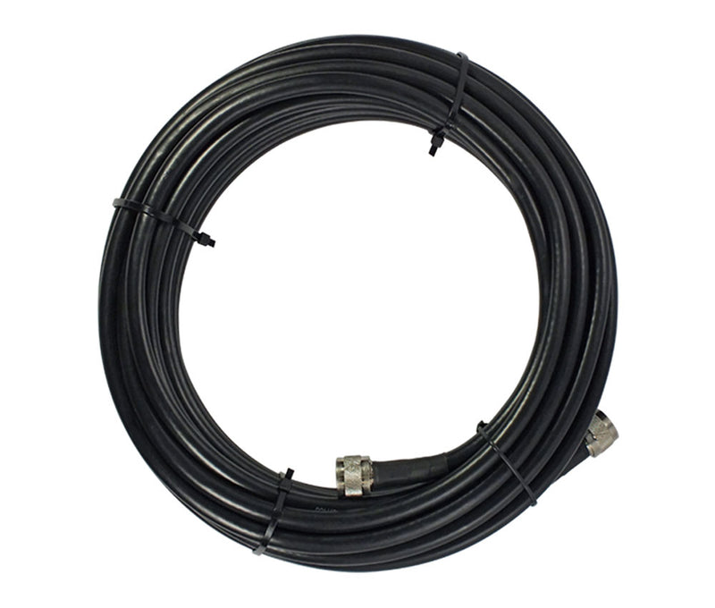 SureCall SC-001-02 SC400 Ultra Low Loss Coaxial Cable with N-Male Connectors - 2'
