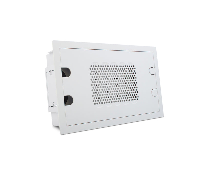 Strong™ SM-RBX-8-WH VersaBox™ Recessed Dual Layer Flat Panel Solution 8"x14"