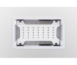 Strong™ SM-RBX-8-WH VersaBox™ Recessed Dual Layer Flat Panel Solution 8"x14"