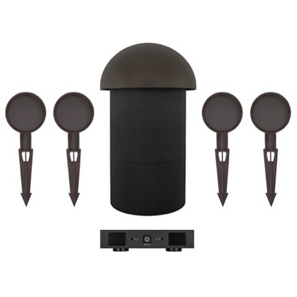 Sonance PATIO 4.1 W/SR2-125 Patio 4.1 Outdoor Speaker System with SR 2-125