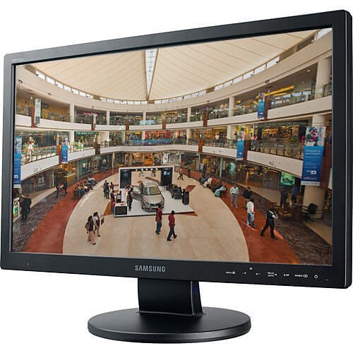 Hanwha SMT-2233 22" LED Monitor, Black