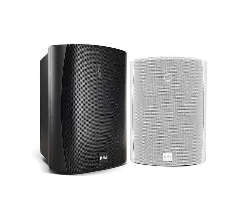 KEF VEN6-BL Ventura All Weather Outdoor Speaker (Pair) - 6.5" Black