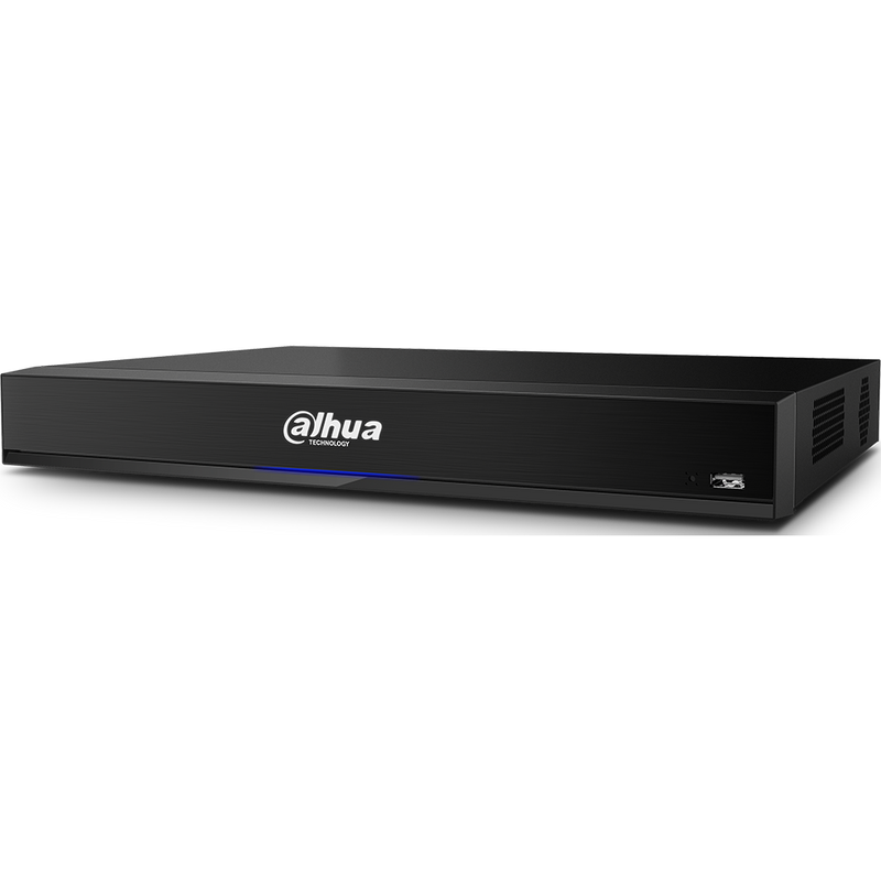 Dahua X82R2A2 4K 8CH 1U Penta-brid HDCVI DVR, 2TB HDD