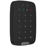 AJAX 42815.83.BL3 Wireless Touch Keypad Supporting Encrypted Contactless Cards and Key Fobs, Black