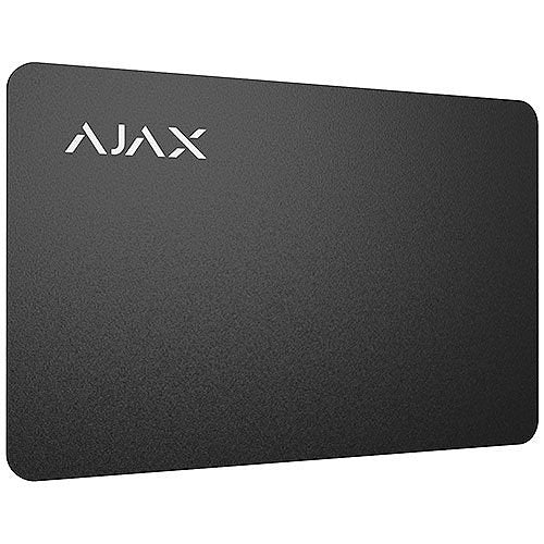 AJAX 42833.89.BL Contactless Card, 3-Piece, Black