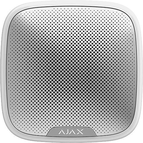 AJAX 42845.07.WH3 Wireless Outdoor Siren, White