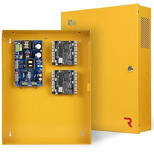 PDK ProdataKey R8 Red 8 High-Security Eight-Door Controller with Built-In Ethernet, OSDP or Wiegand, Power Supply and Power Circuit