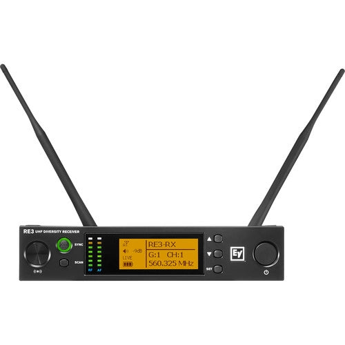 Electro-Voice RE3-BPHW-6M Bodypack Wireless System with Headworn Mic (6M: 653 to 663 MHz)